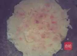 Illustration of how to make ham and potato pancakes 6