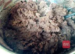 Illustration of how to make bean paste cake 1