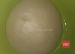 Crispy Illustration of how to make bean paste cake 3