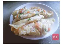 Illustration of how to make egg pancakes 6