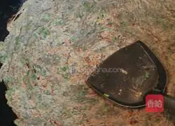 Illustration of how to make leek and barley multigrain cake 10