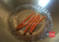 Illustration of how to make meat floss and ham sushi 4