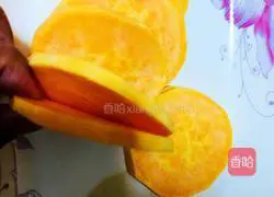 Illustration of how to make sweet potato bean paste cake 1