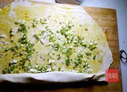 Illustration of how to make hand-torn biscuits 5