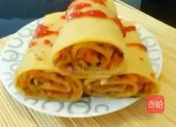 Illustration of how to make pancakes 8