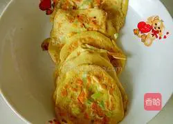 Carrots Egg pancake recipe 8
