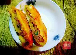 Illustration of how to make crispy meatloaf 16