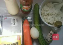 Inner-rolled sushi Illustration of how to do it 1