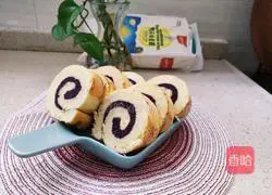 Purple sweet potato cake roll recipe 12