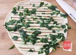 Illustration of how to make leek slices 6