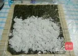 Illustration of how to make original sushi 4