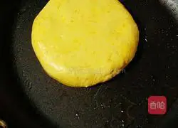 Illustration of how to make pan-fried pumpkin cake 9