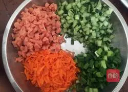 Illustration of how to make pastoral potato cakes 2