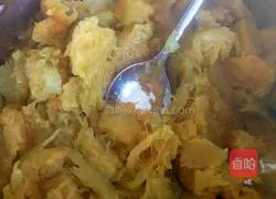 Illustration of how to make pumpkin cake 2