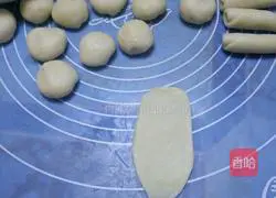 Illustration of how to make crispy wife cake 3