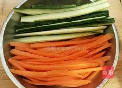 Illustration of how to make sushi 1