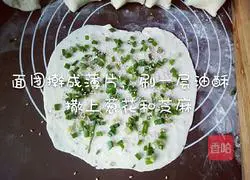 Illustration of how to make fragrant scallion pancake 5