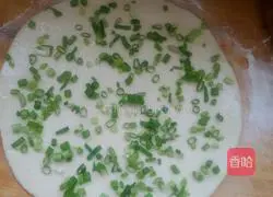 Green onion cake.Illustration of how to make it 4