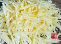 Potato Illustration of how to make silk cakes 2