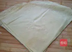 Illustration of how to make pancakes and chives box 8