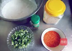 How to make hot scallion pancake 1