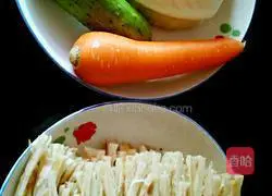 Illustration of how to make fried pancakes 1