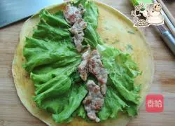 Illustration of how to make barbecue burritos 9