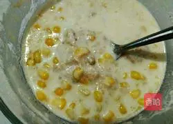 Illustration of how to make crispy corn pancakes 7