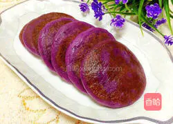 Purple Sweet Potato and Lotus Seed Glutinous Rice Cake Recipe Illustration 16