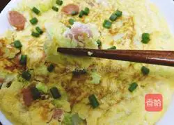 Illustration of how to make egg pancakes 10