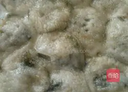 Illustration of how to make microwave glutinous rice balls 4