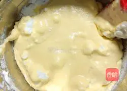 Illustration of how to make dragon fruit souffle waffles 11