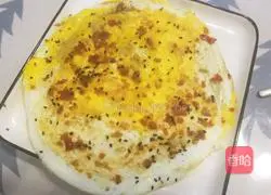 Mung bean noodles and eggs Illustration of how to make cakes 5