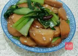 Illustration of how to make stir-fried vegetable pancakes 4