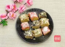 Illustration of how to make banana sushi 8