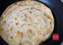 Illustration of how to make scallion pancakes 13