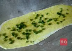 Illustration of how to make green onion cake 9