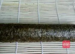 Illustration of how to make sushi and seaweed rice 6