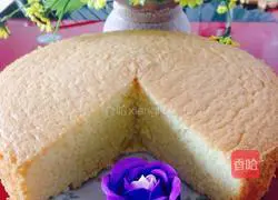 Illustration of how to make sponge cake 12