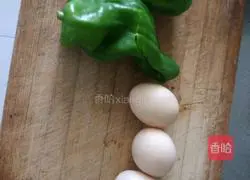 Green pepper egg pancake recipe 1