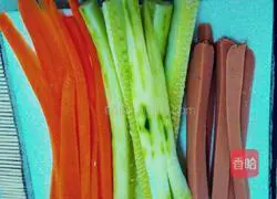 Illustration of home-cooked sushi 1