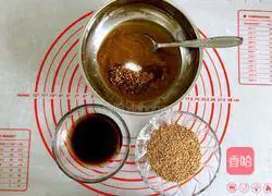 Illustration of how to make salt and pepper sesame pancakes 7