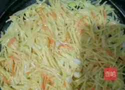 Potato shredded cake recipe illustration 6