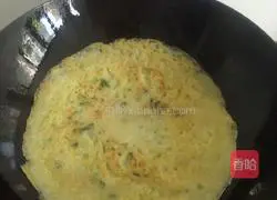 Illustration of how to make egg pancakes 4