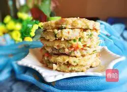 Illustration of how to make rice pancakes 13