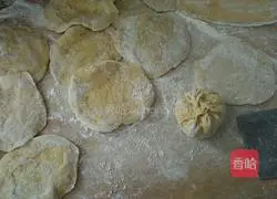 Illustration of how to make bean paste cake 3