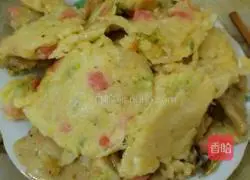 Egg and ham cake recipe 3