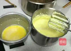 Chocolate Illustration of how to make an 8-inch square cheesecake pan 7