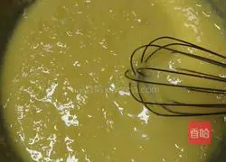 Illustration of how to make sweet potato waffles 3