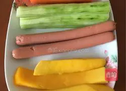 Illustration of how to make sushi 1